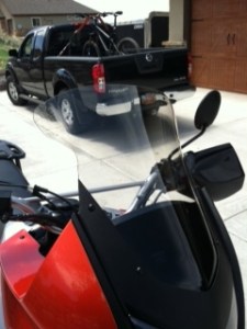 KAWASAKI TALL WINDSHIELD